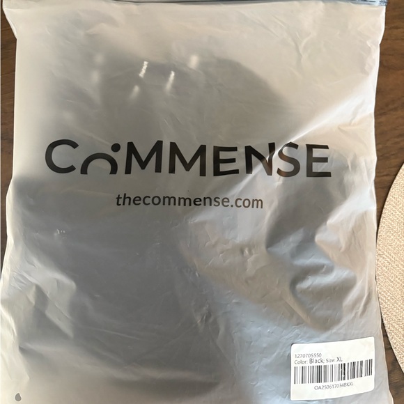 Contrast trim black with white cardigan NWT. Great for spring - Picture 5 of 5